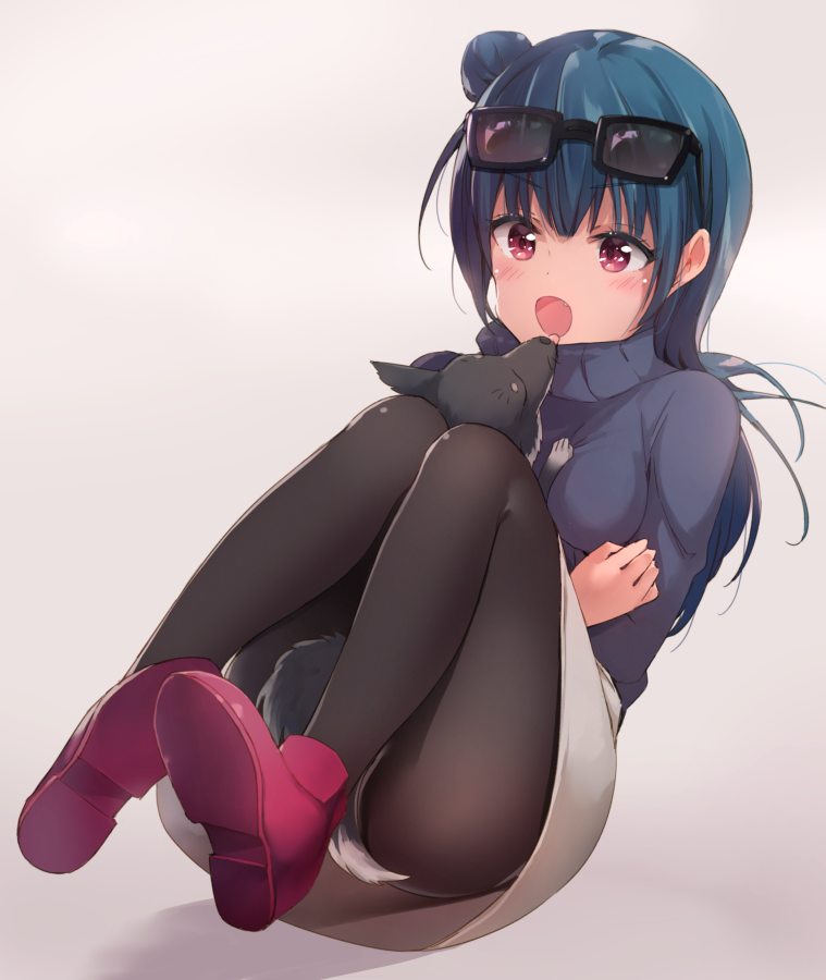 tsushima yoshiko and anko (love live! and 1 more) drawn by micopp
