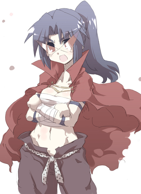 asakura ryoko and kamina (suzumiya haruhi no yuuutsu and 1 more) drawn by tokyo_(great_akuta)