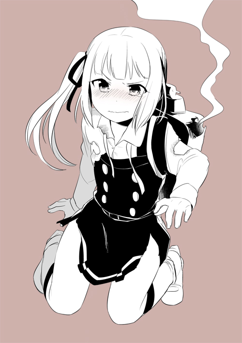 kasumi and kasumi kai ni (kantai collection) drawn by suzuka_(rekkyo)