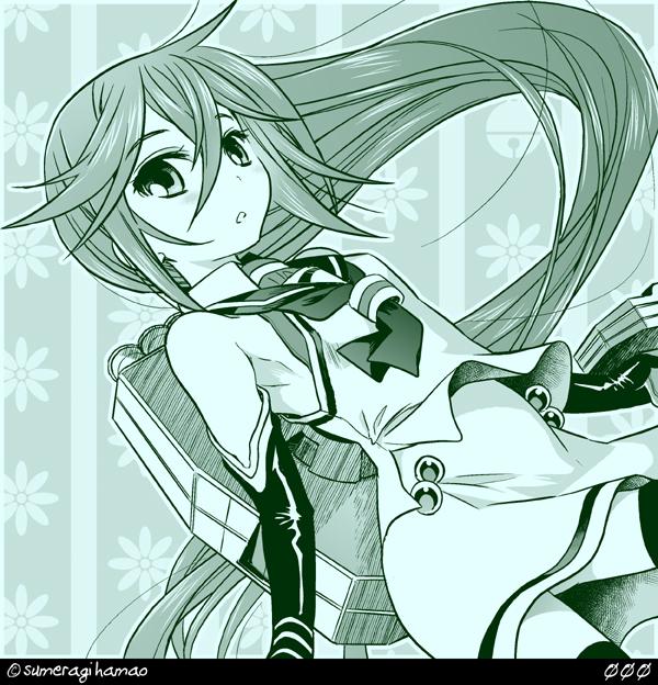 akebono and samidare (kantai collection) drawn by sumeragi_hamao