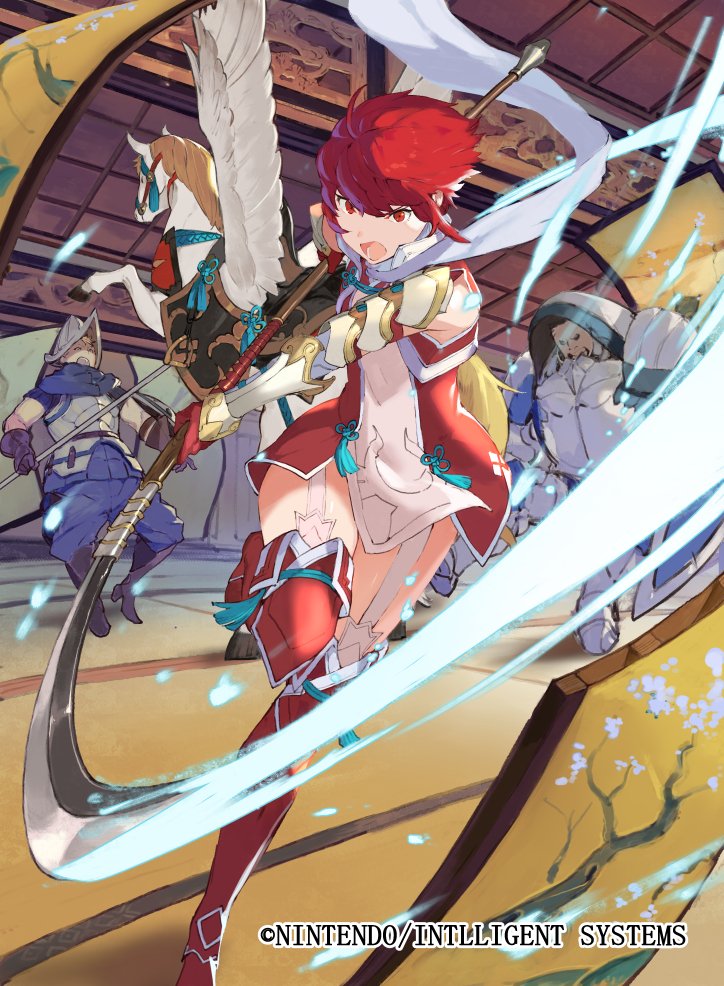 hinoka (fire emblem and 2 more) drawn by kureta_(nikogori)