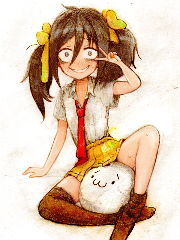 kuroki tomoko and shoboon (watashi ga motenai no wa dou kangaetemo omaera ga warui! and 1 more) drawn by yuki_touko