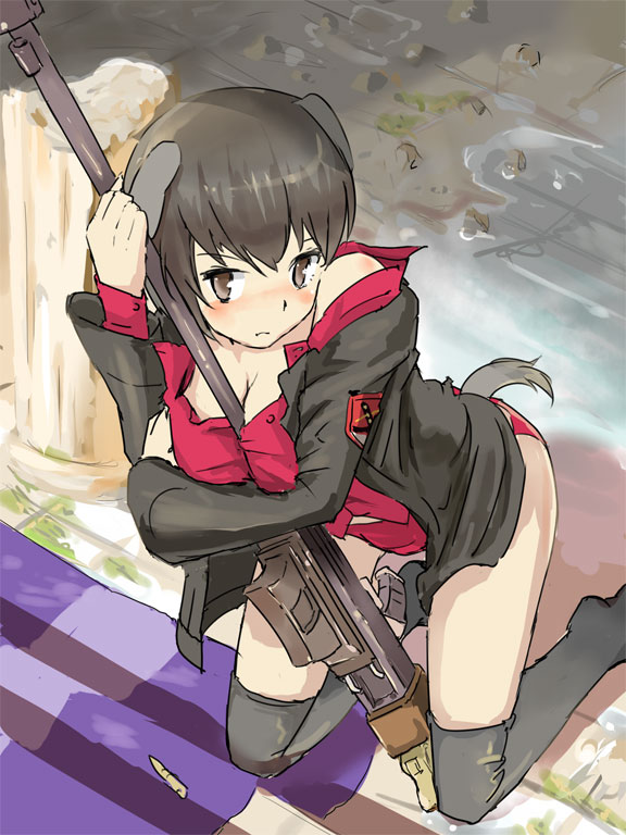 luciana mazzei (world witches series and 1 more) drawn by puuakachan