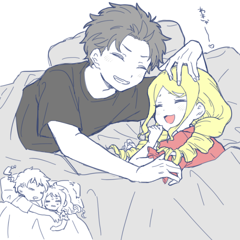natsuki subaru and beatrice (re:zero kara hajimeru isekai seikatsu) drawn by fhe_8