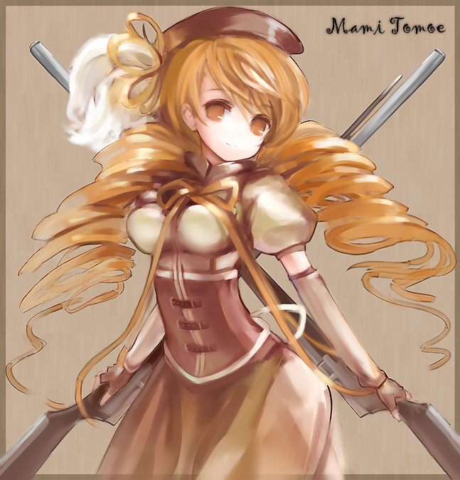 tomoe mami (mahou shoujo madoka magica) drawn by ephtracy