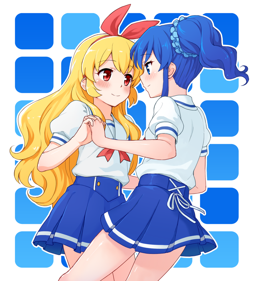 hoshimiya ichigo and kiriya aoi (aikatsu!) drawn by yoban