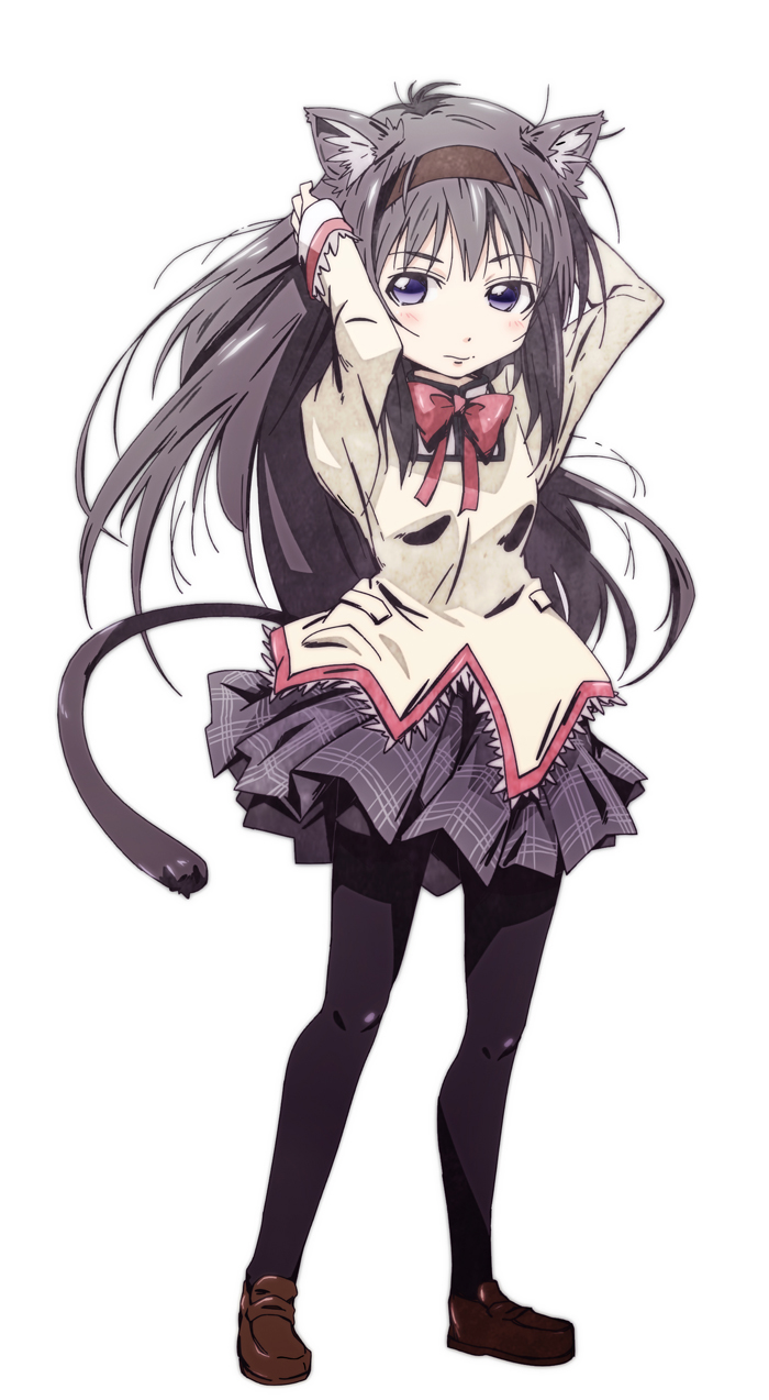akemi homura (mahou shoujo madoka magica) drawn by hikipanda