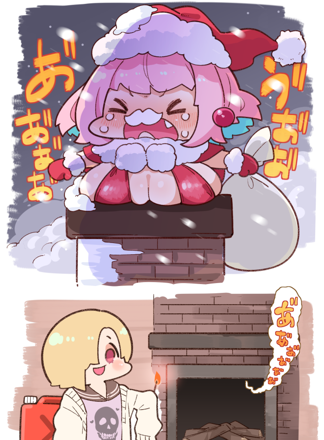 yumemi riamu and shirasaka koume (idolmaster and 1 more) drawn by takato_kurosuke