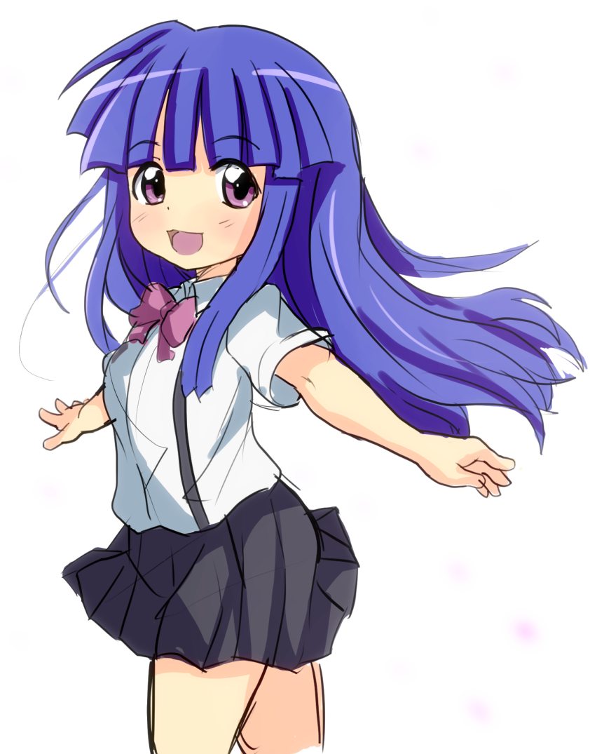 furude rika (higurashi no naku koro ni) drawn by kansoku