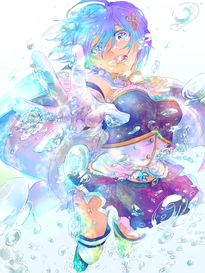miki sayaka (mahou shoujo madoka magica and 1 more) drawn by tagada