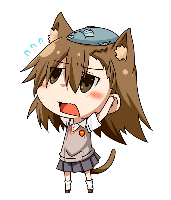 misaka imouto (toaru majutsu no index and 1 more) drawn by rubii