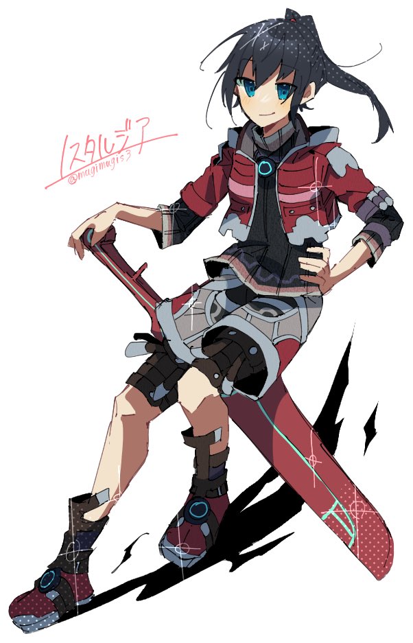 shulk and noah (xenoblade chronicles and 2 more) drawn by mugimugis