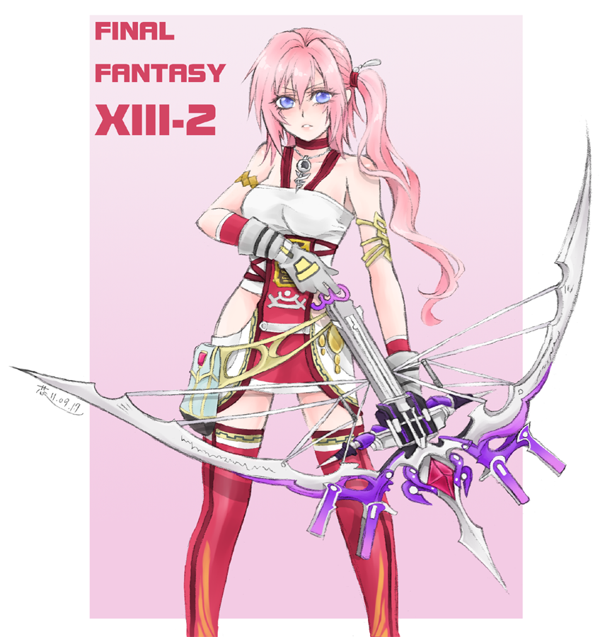serah farron (final fantasy and 2 more) drawn by shinzui_(fantasysky7)