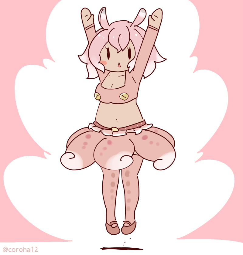 japanese pancake devilfish (kemono friends and 1 more) drawn by coroha