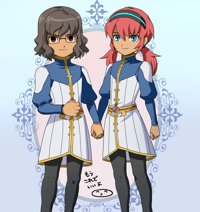 kirino ranmaru and shindou takuto (inazuma eleven and 1 more) drawn by mizuhara_aki