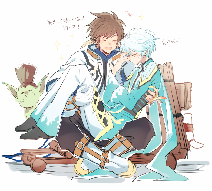 sorey and mikleo (tales of and 1 more) drawn by heke