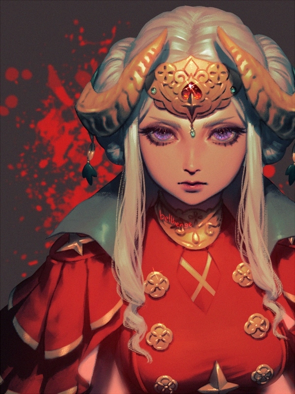 edelgard von hresvelg (fire emblem and 1 more) drawn by bellhenge