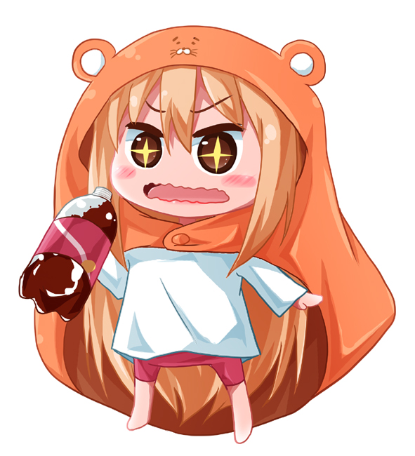 doma umaru and komaru (himouto! umaru-chan) drawn by shishinon