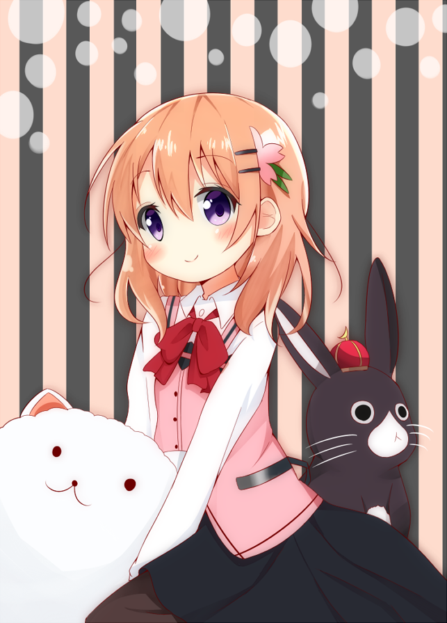 hoto cocoa, tippy, and anko (gochuumon wa usagi desu ka?) drawn by nagomi_yayado