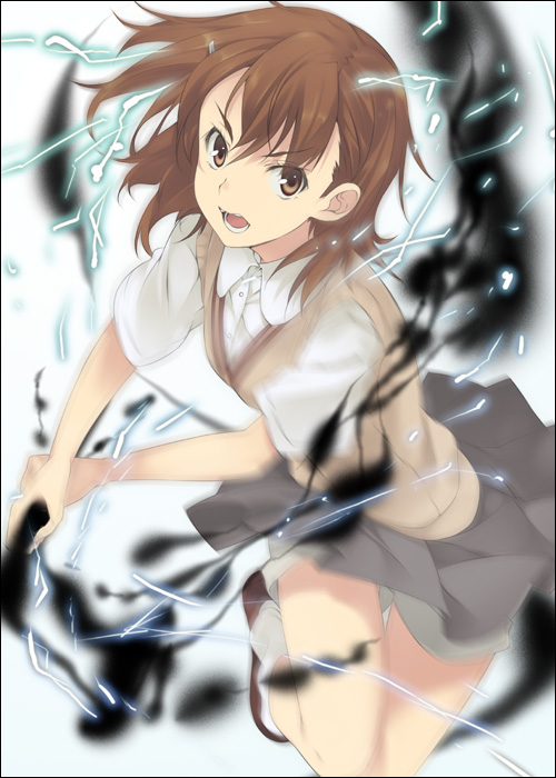 misaka mikoto (toaru majutsu no index and 1 more) drawn by mizuki_makoto