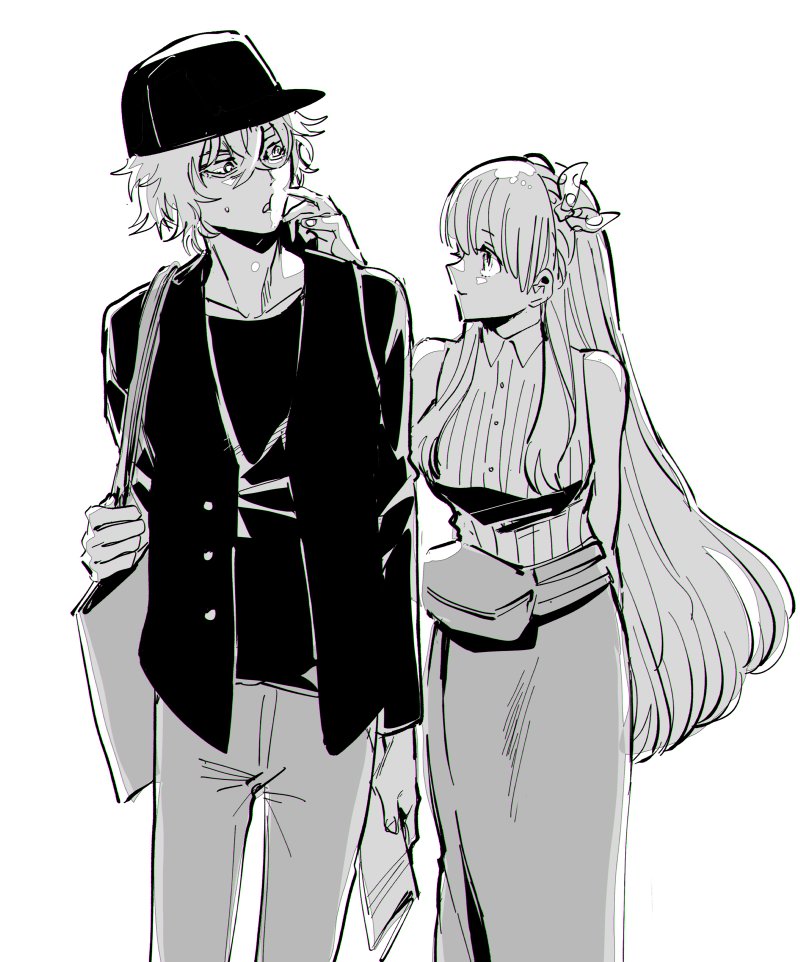 anastasia and kadoc zemlupus (fate and 1 more) drawn by nobicco
