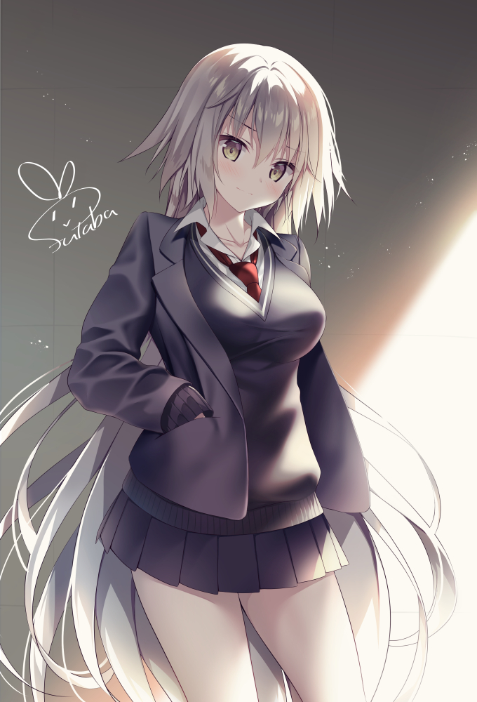 jeanne d'arc alter (fate and 1 more) drawn by futaba_miwa