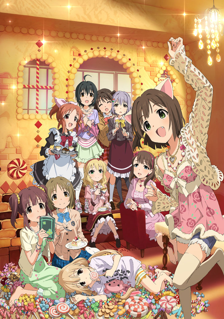 shimamura uzuki, futaba anzu, koshimizu sachiko, maekawa miku, sakurai momoka, and 5 more (idolmaster and 1 more) drawn by matsuo_yuusuke