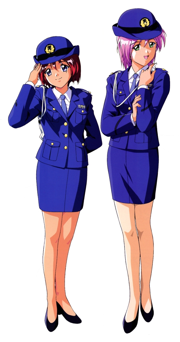 hinomoto hikari and yae kaori (tokimeki memorial and 1 more) drawn by kokura_masashi