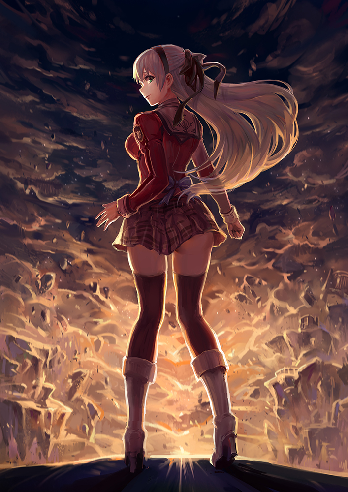 elie macdowell (eiyuu densetsu and 3 more) drawn by haoni