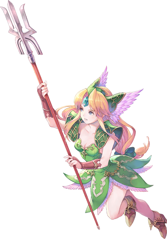 riesz (seiken densetsu and 1 more) drawn by haccan