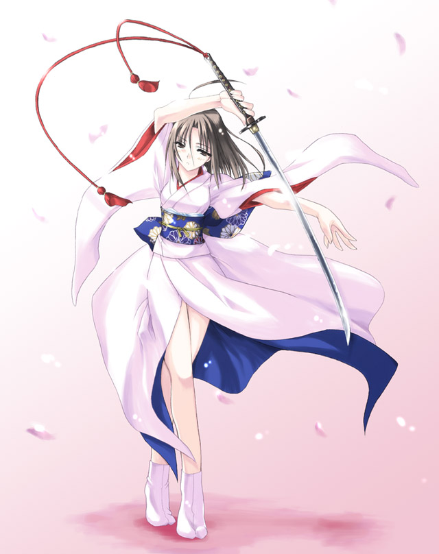 ryougi shiki (kara no kyoukai) drawn by sakura_nitouhei