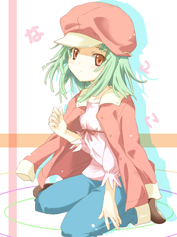 sengoku nadeko (monogatari and 1 more) drawn by cha_(mika)