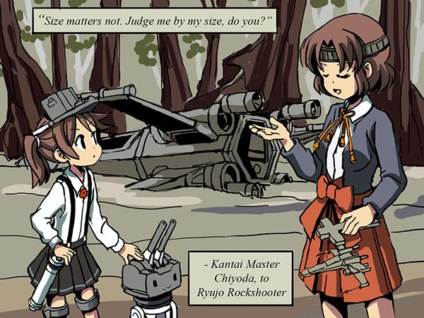 ryuujou, rensouhou-chan, and chiyoda (kantai collection and 2 more) drawn by sixten