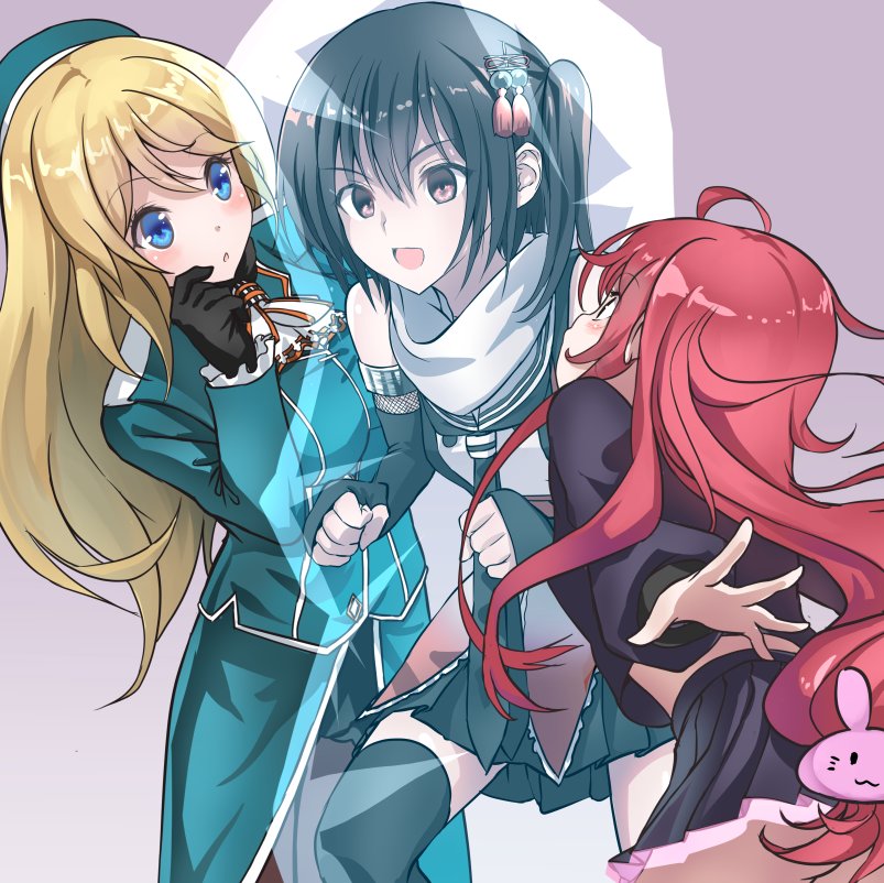 atago, sendai, uzuki, and sendai kai ni (kantai collection) drawn by tooi_aoiro