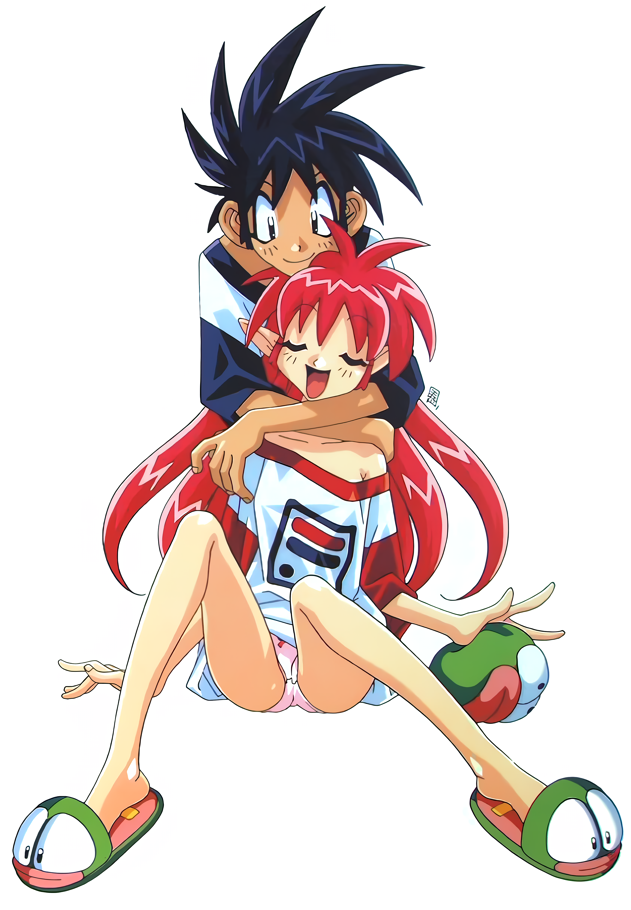 arara milk, baba lamune, and tama-q (ng knight lamune & 40) drawn by kotobuki_tsukasa