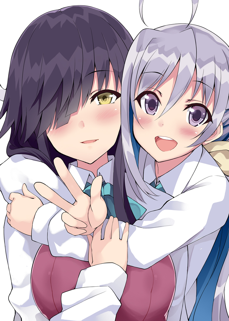 kiyoshimo and hayashimo (kantai collection) drawn by kusano_(torisukerabasu)