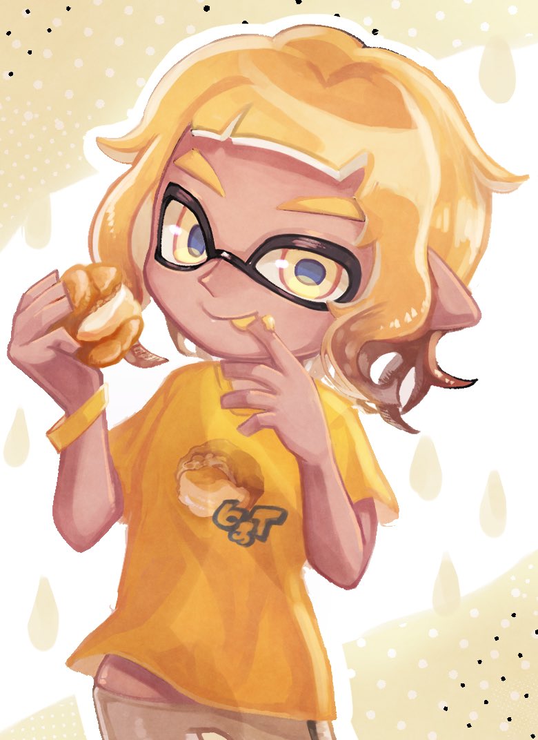 inkling player character and inkling boy (splatoon and 1 more) drawn by 291nee