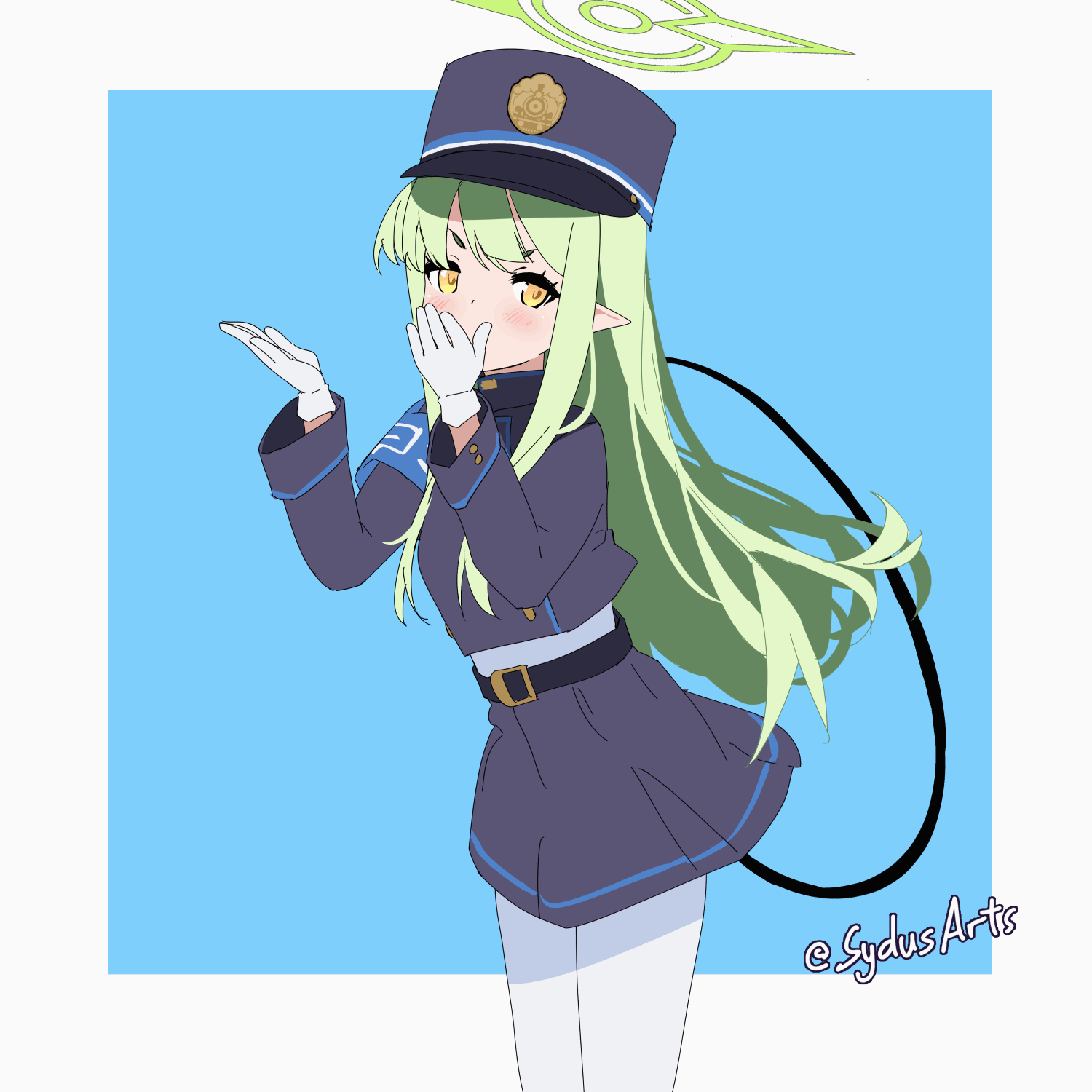hikari (blue archive) drawn by sydus