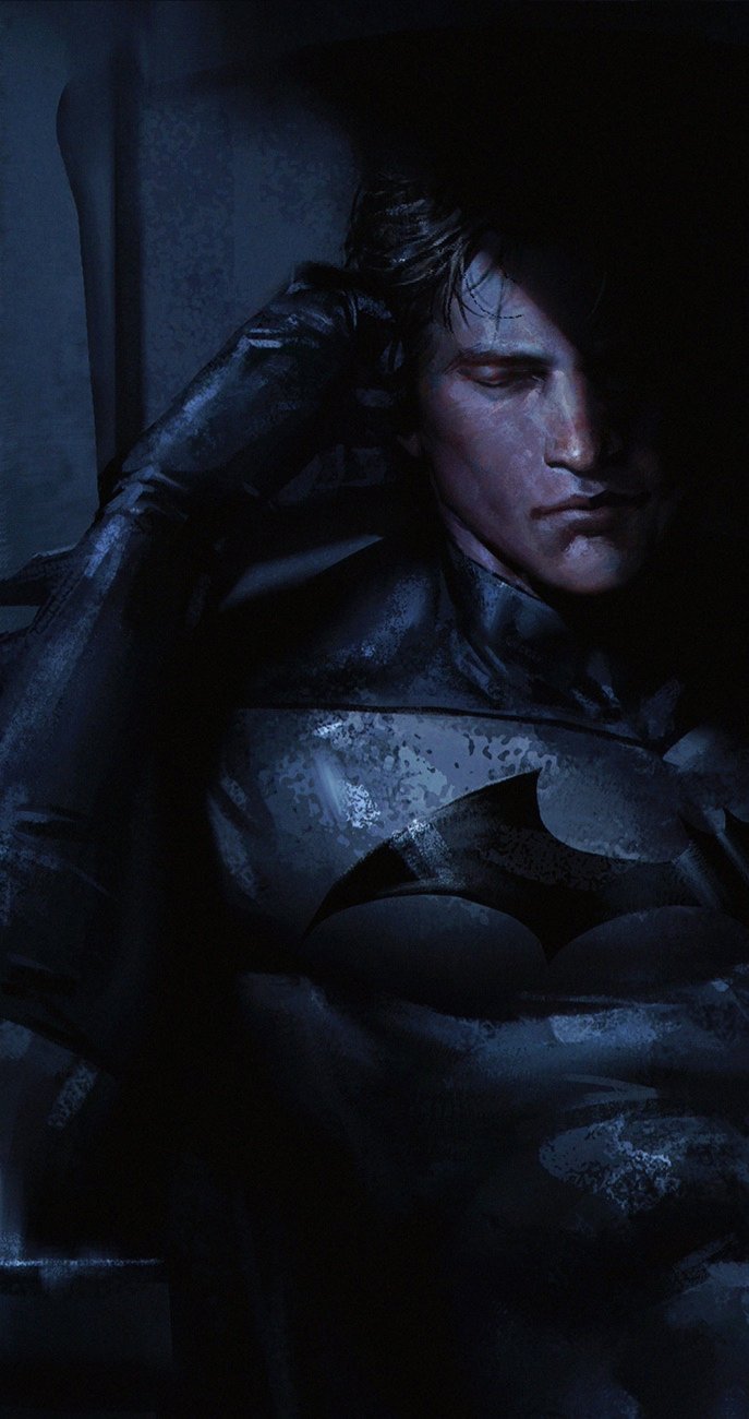 batman and bruce wayne (dc comics and 1 more) drawn by untitle