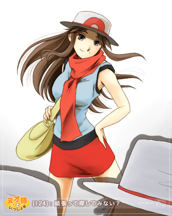 leaf (pokemon and 1 more) drawn by akosan