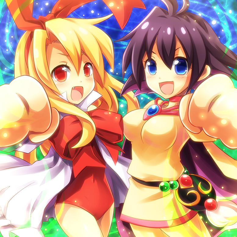 flonne and amelia wil tesla seyruun (disgaea and 2 more) drawn by natsuki_yuka