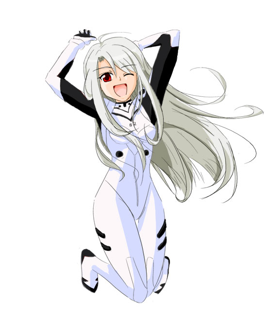 illyasviel von einzbern and ayanami rei (fate and 2 more)