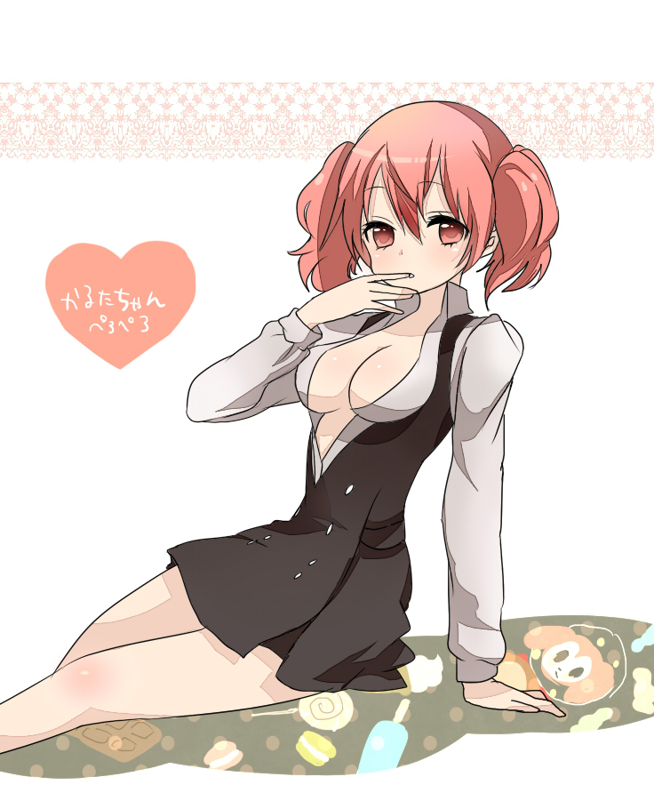 charlotte and roromiya karuta (mahou shoujo madoka magica and 1 more) drawn by kisarashii