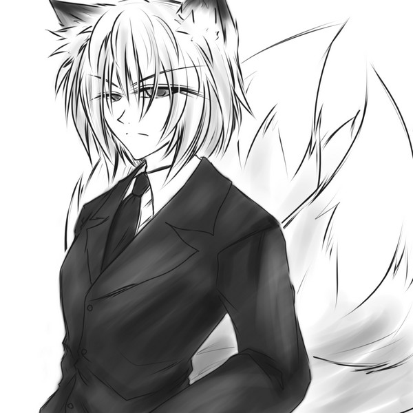 yakumo ran (touhou) drawn by aiba_kinoko_(aozora)