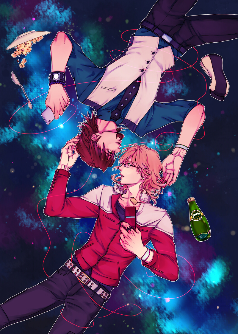 barnaby brooks jr. and kaburagi t. kotetsu (tiger & bunny) drawn by k-996