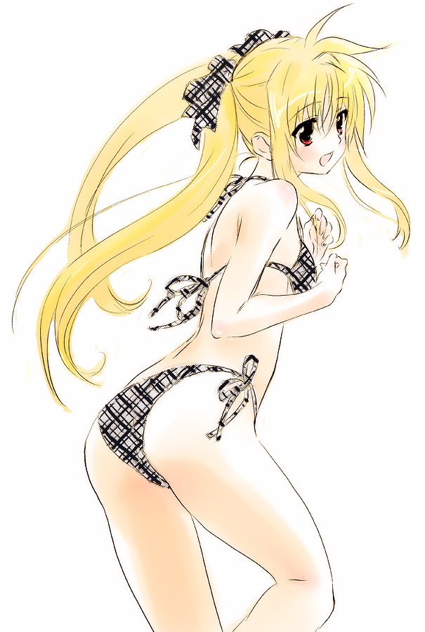 fate testarossa (lyrical nanoha and 1 more) drawn by tokoharu