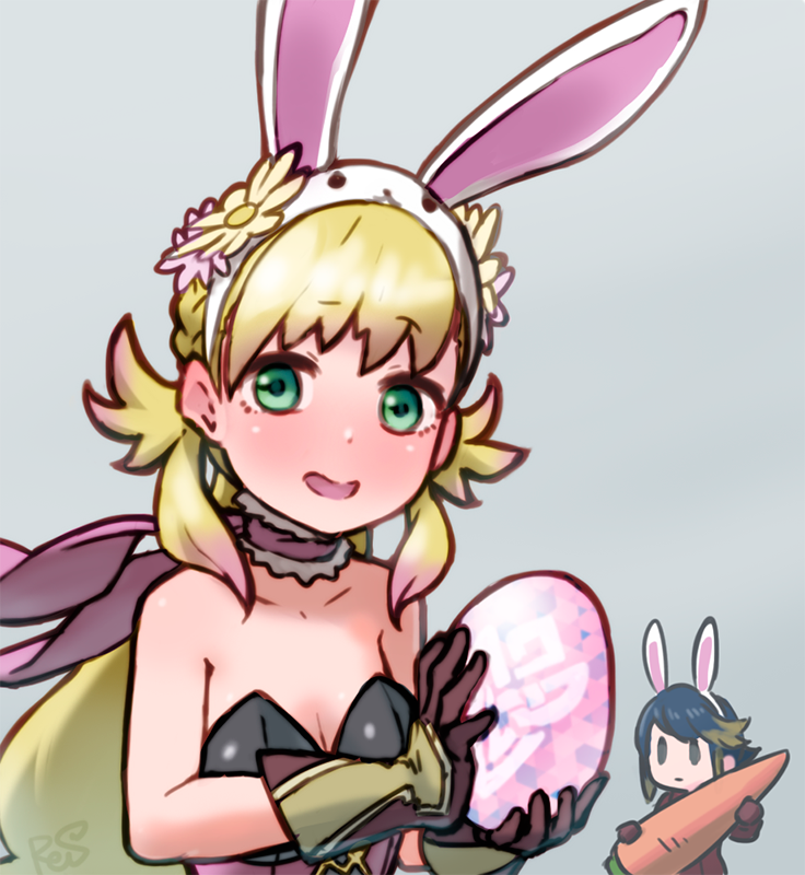 sharena and alfonse (fire emblem and 1 more) drawn by reiesu_(reis)