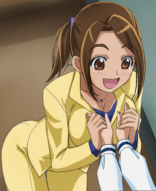 aoki reika and sasaki namie (precure and 1 more) drawn by haruyama_kazunori