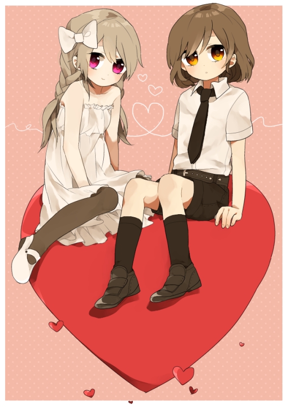 shindou takuto and yamana akane (inazuma eleven and 1 more) drawn by nanao_(cow1212)