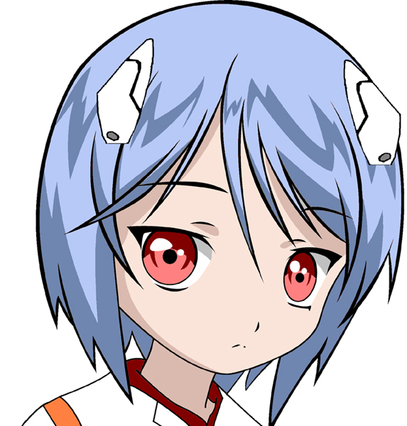 ayanami rei and souseiseki (neon genesis evangelion and 1 more)